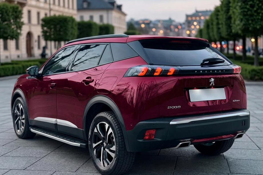 Peugeot 2008 2019- Progi Boczné Fullmond (2 szt., Aluminium) Image