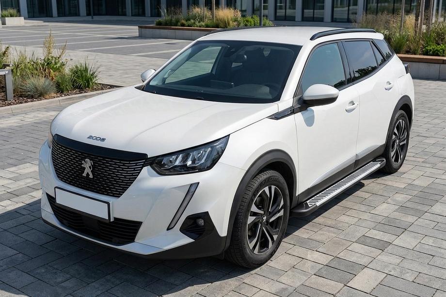 Peugeot 2008 2019- Progi Boczne Line (2 szt., Aluminium) Image