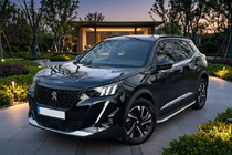 Peugeot 2008 2019- Progi Boczne Tayga Grey (2 szt., Aluminium) zdjęcia 1