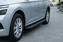 Skoda Kamiq 2019- Progi Boczne Bosphore Black (2 szt., Aluminium) zdjęcia 1