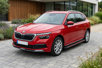 Skoda Kamiq 2019- Progi Boczné Maya Red (2 szt., Aluminium) zdjęcia 1