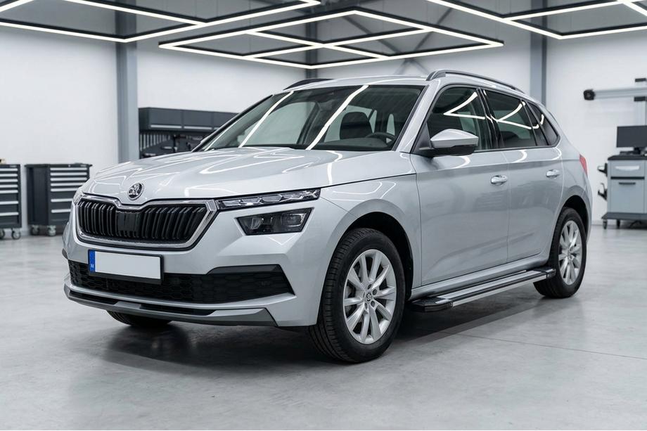 Skoda Kamiq 2019- Progi Boczné Rainbow (2 szt., Aluminium) Image