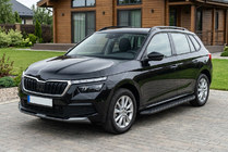 Skoda Kamiq 2019- Progi Boczné Tayga Black (2 szt., Aluminium) zdjęcia 1