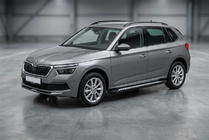 Skoda Kamiq 2019- Progi Boczné Vision New Black (2 szt., Aluminium) zdjęcia 1