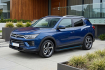 SsangYong Korando 2019- Progi Boczné Maya Blue (2 szt., Aluminium) zdjęcia 1