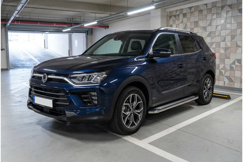 SsangYong Korando 2019- Progi Boczné Maydos V2 (2 szt., Aluminium) Image