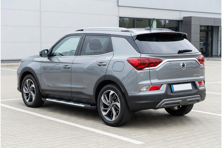 SsangYong Korando 2019- Progi Boczné Sunrise (2 szt., Aluminium) Image