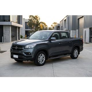Progi Boczne Bosphore Black (2 szt., Aluminium) SsangYong Musso ІІ 2018- zdjęcia 1