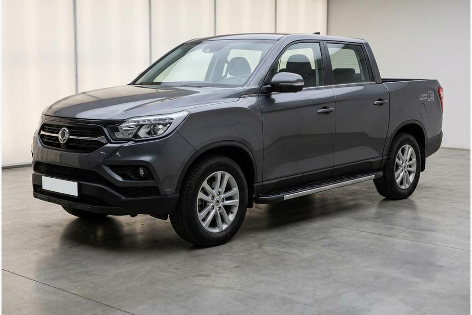 SsangYong Musso II 2018– Progi Boczné Duru (2 szt., Aluminium) Image