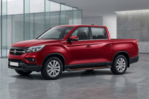 SsangYong Musso II 2018– Progi Boczné Maya Red (2 szt., Aluminium) zdjęcia 1