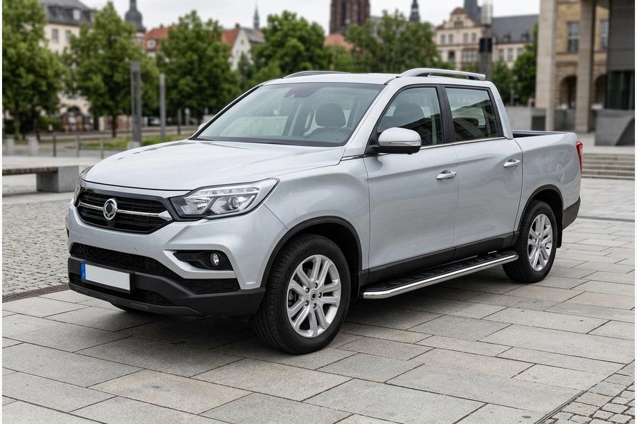SsangYong Musso II 2018– Progi Boczné Maydos V1 (2 szt., Aluminium) Image