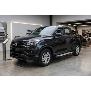 Progi boczne Allmond Grey (2 szt., aluminium) SsangYong Musso ІІ 2018- zdjęcia 1