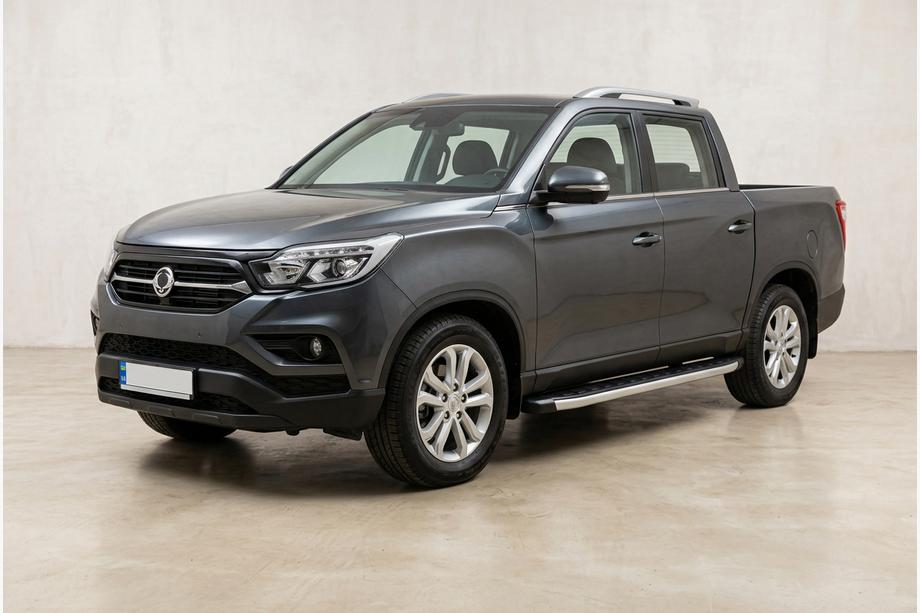 SsangYong Musso II 2018– Progi Boczné Fullmond (2 szt., Aluminium) Image
