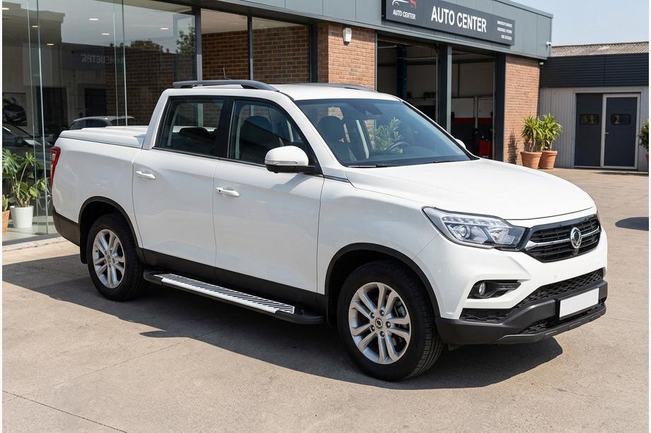 SsangYong Musso II 2018– Progi Boczne Line (2 szt., Aluminium) Image