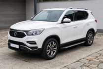SsangYong Rexton II 2017- Progi Boczné Duru (2 szt., Aluminium) zdjęcia 1