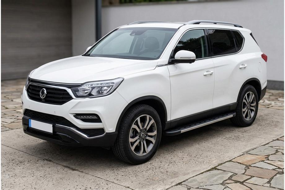 SsangYong Rexton II 2017- Progi Boczné Duru (2 szt., Aluminium) Image