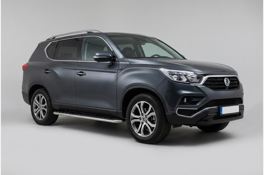 SsangYong Rexton II 2017- Progi Boczné Maydos V1 (2 szt., Aluminium) Image