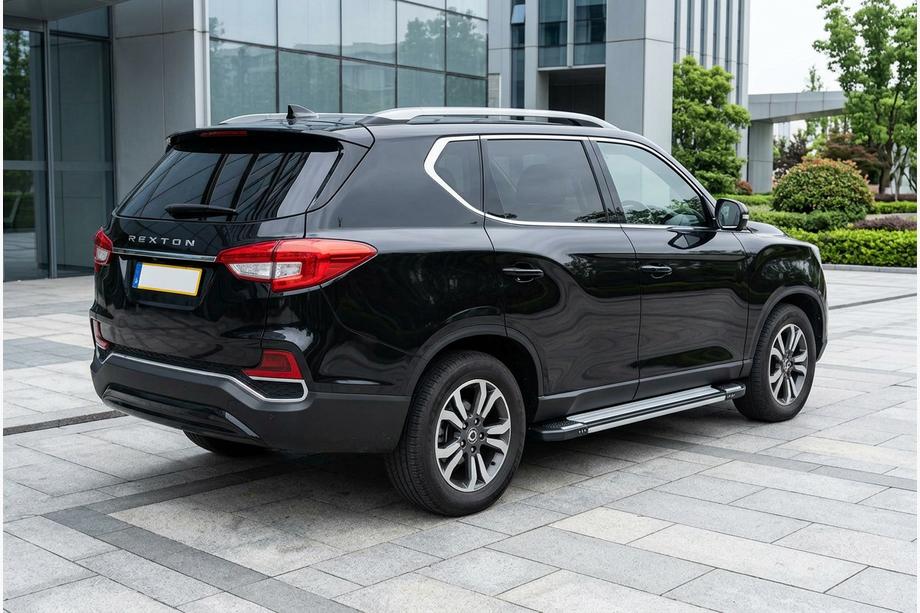 SsangYong Rexton II 2017- Progi Boczné Rainbow (2 szt., Aluminium) Image