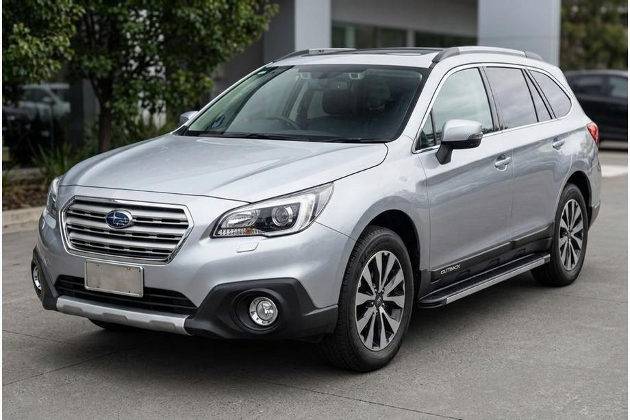 Subaru Outback 2014-2019 Progi Boczné Maya V1 (2 szt., Aluminium) Image