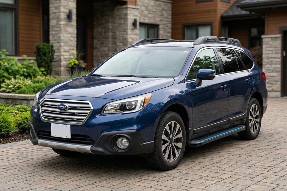 Subaru Outback 2014-2019 Progi Boczné Maya Blue (2 szt., Aluminium) Image