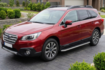 Subaru Outback 2014-2019 Progi Boczné Maydos V1 (2 szt., Aluminium) zdjęcia 1