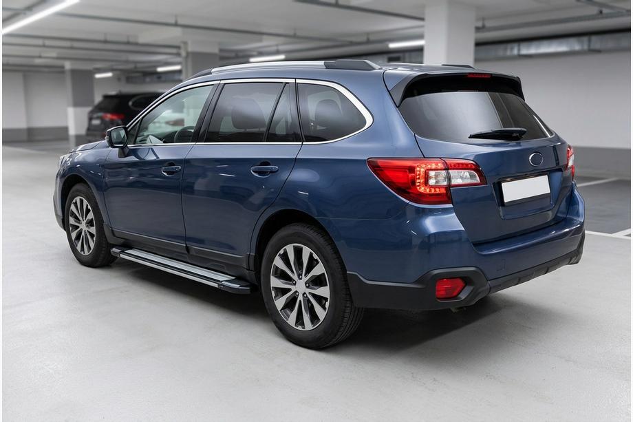 Subaru Outback 2014-2019 Progi Boczné Rainbow (2 szt., Aluminium) Image