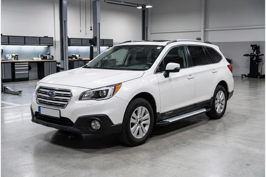 Subaru Outback 2014-2019 Progi boczne Allmond Grey (2 szt., aluminium) Image