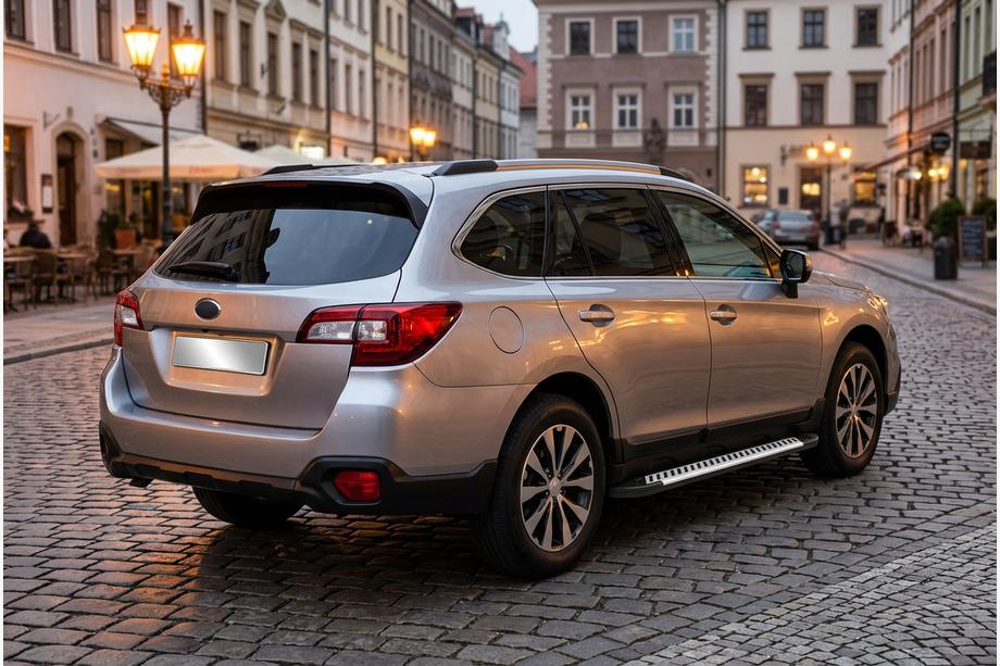 Subaru Outback 2014-2019 Progi Boczne Line (2 szt., Aluminium) Image