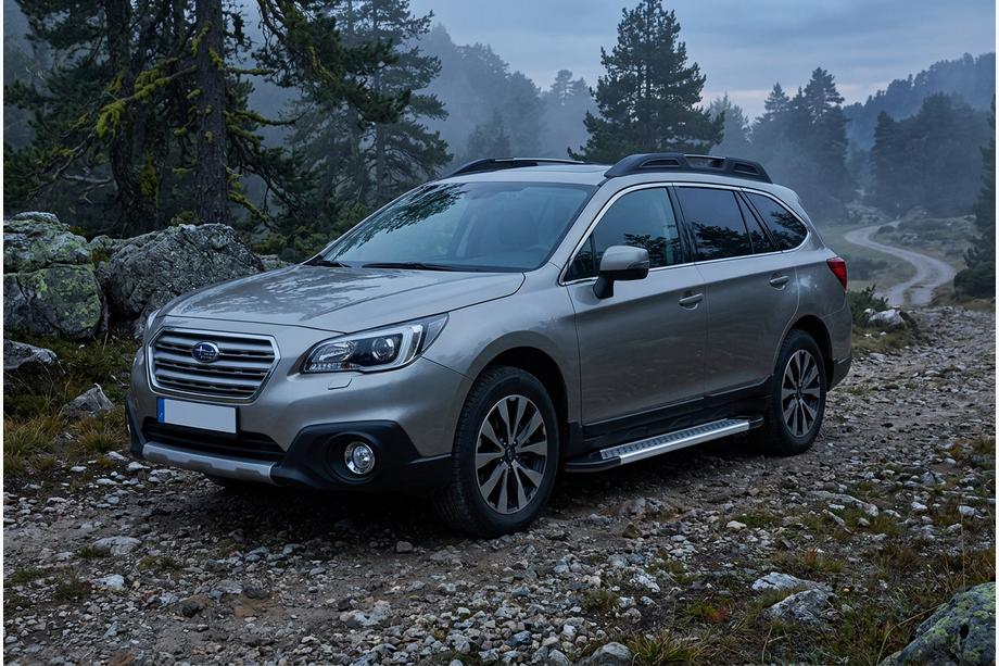 Subaru Outback 2014-2019 Progi Boczné Vision New Grey (2 szt., Aluminium) Image