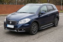 Suzuki SX4 S-Cross 2013-2016 Progi boczne Bosphorus Grey (2 szt., aluminium) zdjęcia 1