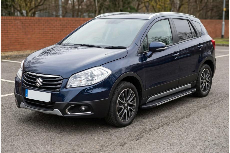 Suzuki SX4 S-Cross 2013-2016 Progi boczne Bosphorus Grey (2 szt., aluminium) Image