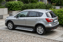 Suzuki SX4 S-Cross 2013-2016 Progi Boczne Maya V2 (2 szt., Aluminium) zdjęcia 1