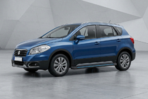 Suzuki SX4 S-Cross 2013-2016 Progi Boczné Maya Blue (2 szt., Aluminium) zdjęcia 1