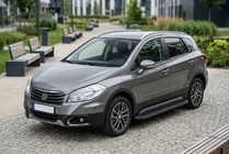 Suzuki SX4 S-Cross 2013-2016 Progi Boczné Tayga Black (2 szt., Aluminium) zdjęcia 1