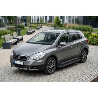 Progi Boczné Tayga Black (2 szt., Aluminium) Suzuki SX4 S-Cross 2013-2016 zdjęcia 1