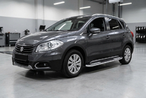 Suzuki SX4 S-Cross 2013-2016 Progi Boczné Tayga V2 (2 szt., Aluminium) zdjęcia 1