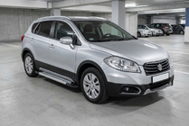Suzuki SX4 S-Cross 2013-2016 Progi Boczné Vision New Grey (2 szt., Aluminium) zdjęcia 1