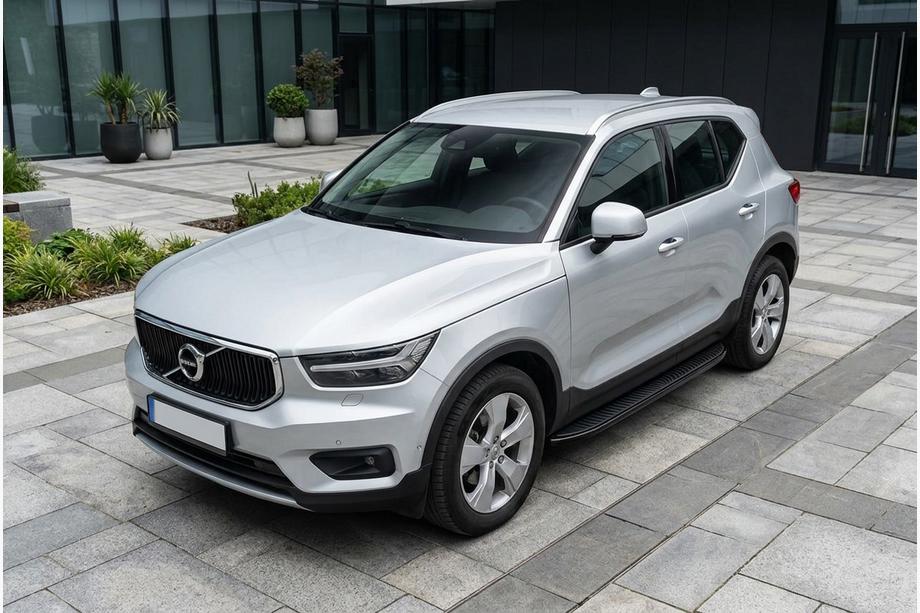 Volvo XC40 2018- Progi Boczné Tayga Black (2 szt., Aluminium) Image