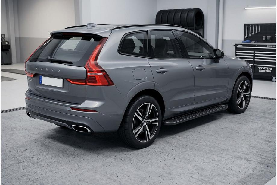 Volvo XC60 2017- Progi Boczné Allmond Black (2 szt., Aluminium) Image