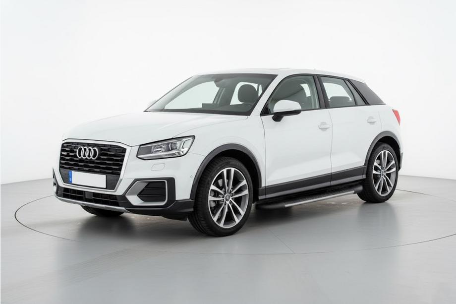 Audi Q2 2016- Progi Boczné Bosphore Grey (2 szt., Aluminium) Image