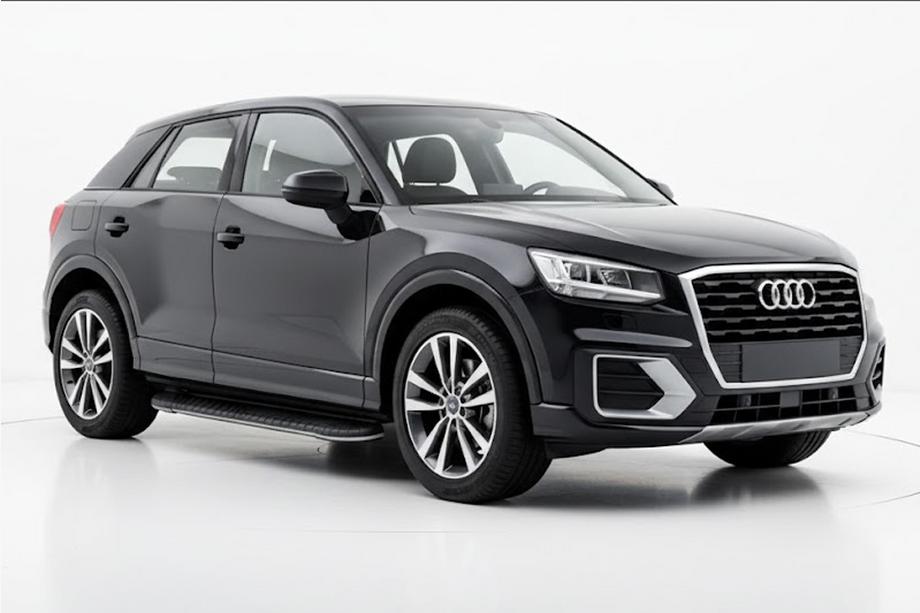 Audi Q2 2016- Progi Boczne Bosphore Black (2 szt., Aluminium) Image