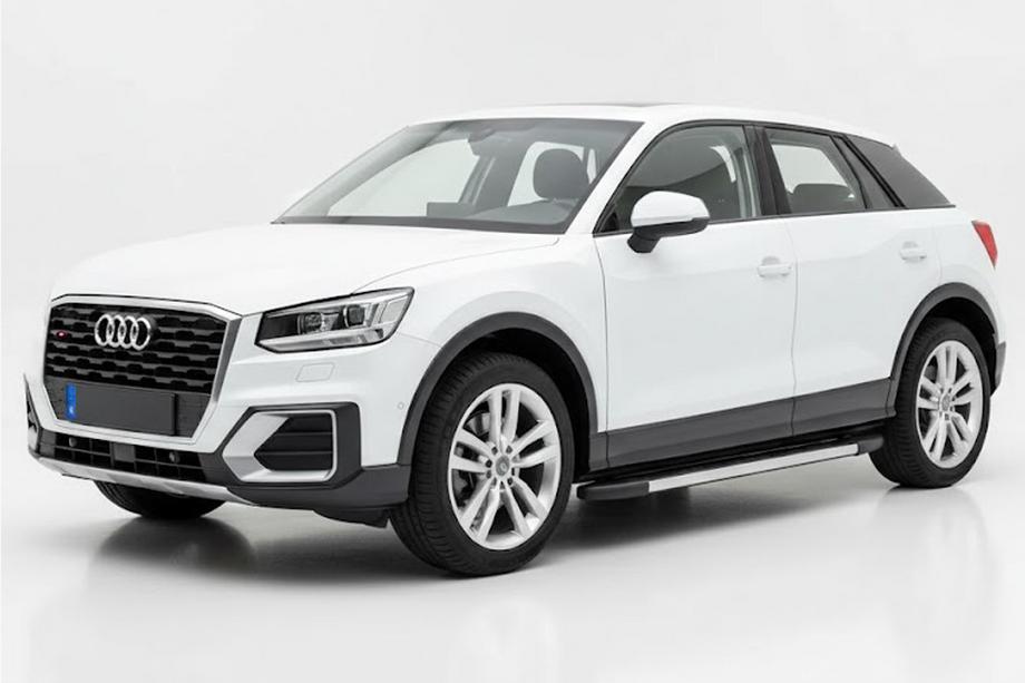 Audi Q2 2016- Progi Boczné Duru (2 szt., Aluminium) Image