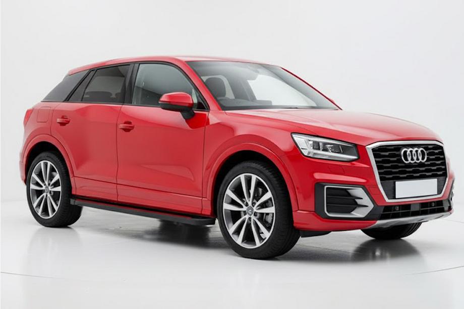 Audi Q2 2016- Progi Boczné Maya Red (2 szt., Aluminium) Image