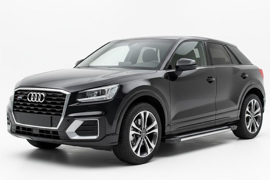 Audi Q2 2016- Progi Boczné Rainbow (2 szt., Aluminium) Image