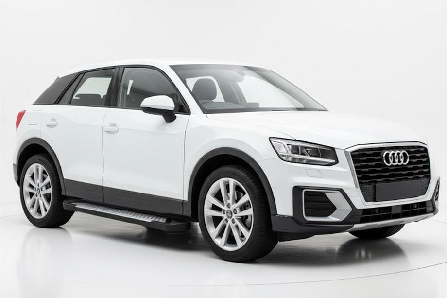 Audi Q2 2016- Progi boczne Allmond Grey (2 szt., aluminium) Image