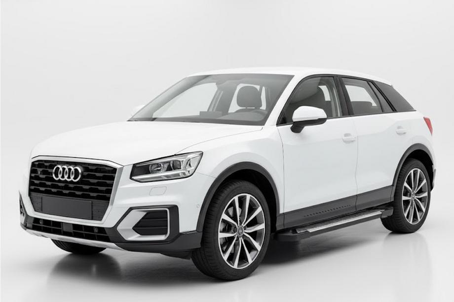 Audi Q2 2016- Progi Boczne Line (2 szt., Aluminium) Image