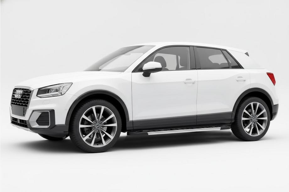 Audi Q2 2016- Progi Boczné RedLine (2 szt., Aluminium) Image