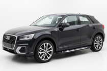 Audi Q2 2016- Progi Boczné Sunrise (2 szt., Aluminium) zdjęcia 1
