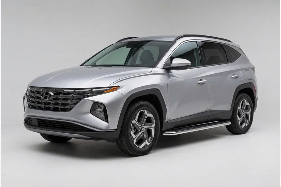 Hyundai Tucson NX4 2021- Progi Boczné Maydos V1 (2 szt., Aluminium) Image