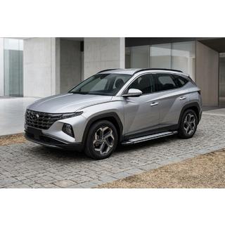 Progi Boczné Rainbow (2 szt., Aluminium) Hyundai Tucson NX4 2021- zdjęcia 1